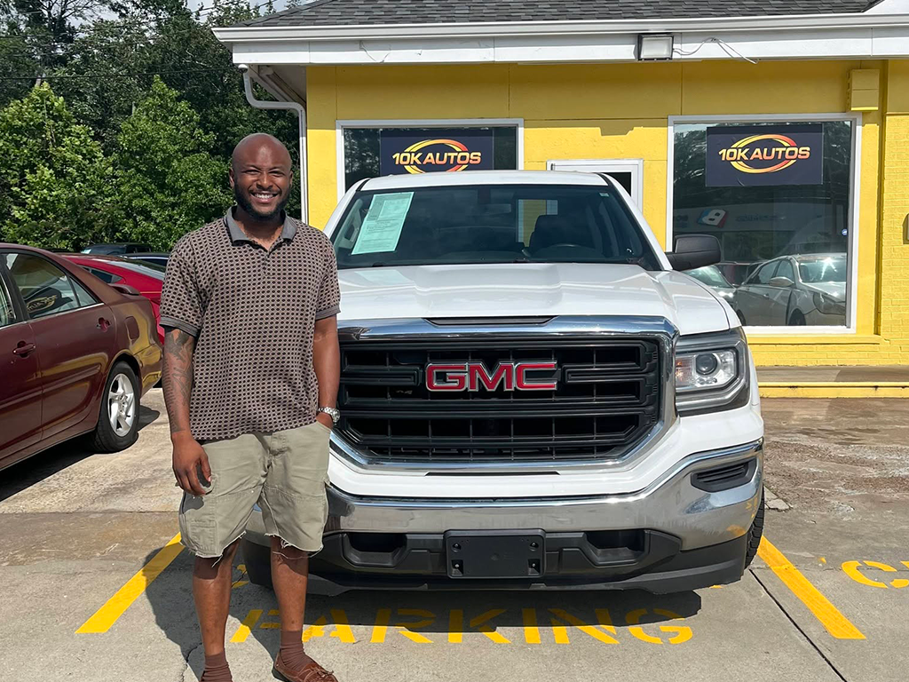 Happy 10K Autos family in Greenville