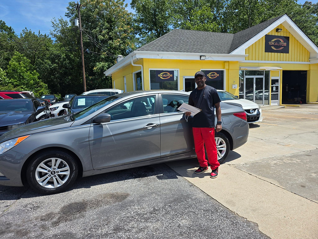 Satisfied 10K Autos buyer in Greenville, SC