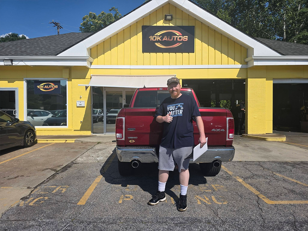 10K Autos customer in Greenville, SC